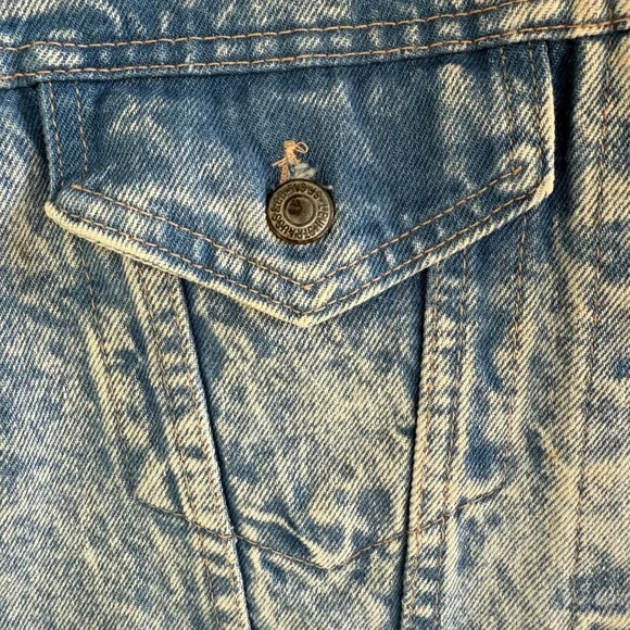Vintage Levi's 7503-0208 Denim Trucker Jacket Size Large EUC - Picture 4 of 5